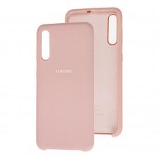 Чехол для Samsung Galaxy A50 / A50s / A30s Silky Soft Touch "розовый песок" 