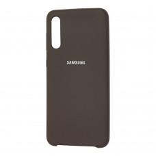 Чехол для Samsung Galaxy A50 / A50s / A30s Silky Soft Touch "какао"