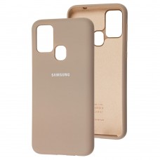 Чехол для Samsung Galaxy M31 (M315) Silicone Full серый / lavender