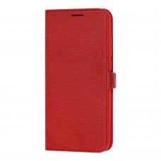 Чохол книжка для Xiaomi Mi СС9 / Mi 9 Lite Side Magnet червоний