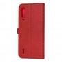 Чехол книжка для Xiaomi Mi СС9 / Mi 9 Lite Side Magnet красный