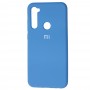 Чехол для Xiaomi Redmi Note 8T Silicone Full синий / navy blue