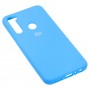 Чехол для Xiaomi Redmi Note 8T Silicone Full ярко-голубой
