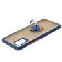 Чохол Samsung Galaxy A31 (A315) LikGus Maxshield Magnetic Ring синій