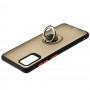 Чехол для Samsung Galaxy A31 (A315) LikGus Maxshield Magnetic Ring черный