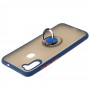Чехол для Samsung Galaxy A11 / M11 LikGus Maxshield Magnetic Ring синий