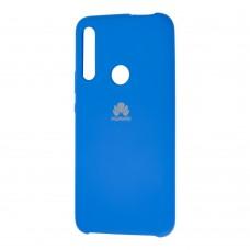 Чохол для Huawei P Smart Z Silky Soft Touch "світло-синій"