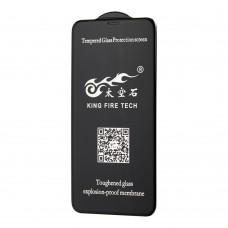 Захисне 5D скло для iPhone Xr / iPhone 11 King Fire чорне