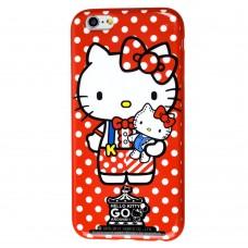 Чохол Hello Kitty для iPhone 6 червоний