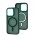 Чохол для iPhone 14 Pro Space color MagSafe зелений