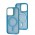 Чохол для iPhone 14 Pro Space color MagSafe блакитний