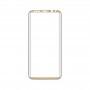 Защитное стекло Baseus 3D Arc для Samsung Galaxy S8+ золотой