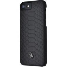 Накладка для iPhone 7 POLO Knight (Leather) черная