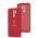 Чехол для Xiaomi Redmi 9 Silicone Full Трезуб бордовый / rose red