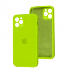Чехол для iPhone 11 Pro Square Full camera neon green