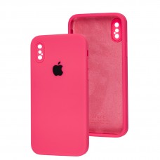 Чехол для iPhone X / Xs Square Full camera barbie pink