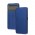 Чехол книжка Premium для Xiaomi Poco M5 синий