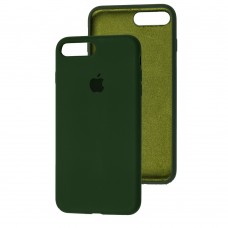 Чохол для iPhone 7 Plus / 8 Plus Silicone Full зелений / cyprus green