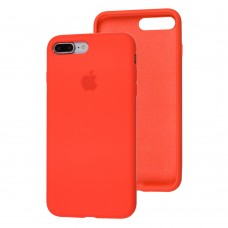 Чохол для iPhone 7 Plus / 8 Plus Silicone Full кавуновий / watermelon red