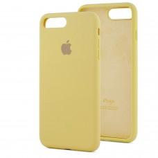 Чехол для iPhone 7 Plus / 8 Plus Silicone Full желтый / pollen