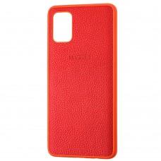 Чохол для Samsung Galaxy A51 (A515) Leather cover червоний