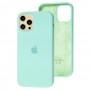 Чохол для iPhone 12 Pro Max Full Silicone case seafoam