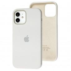 Чехол для iPhone 12 / 12 Pro Full Silicone case white