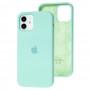 Чехол для iPhone 12 / 12 Pro Full Silicone case seafoam