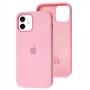 Чехол для iPhone 12 / 12 Pro Full Silicone case pink