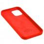 Чохол для iPhone 12 / 12 Pro Full Silicone case red