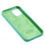 Чохол для iPhone 12 / 12 Pro Full Silicone case ice sea blue