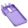 3D чехол для Xiaomi Redmi 8 единорог жидкие блестки фиолетовый 