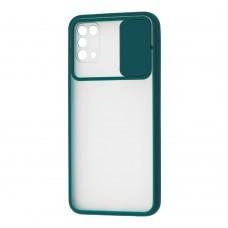 Чехол для Samsung Galaxy A51 (A515) LikGus Camshield camera protect зеленый