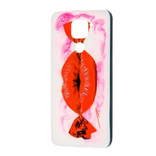 Чехол для Xiaomi Redmi Note 9 Girls UV lips