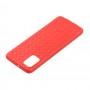 Чохол для Samsung Galaxy A31 (A315) Weaving червоний