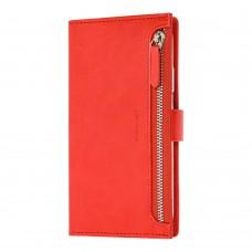 Чехол книжка для iPhone 11 Pro Molan Cano Zipper красный