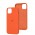 Чохол для iPhone 14 Plus Silicone Full помаранчевий / nectarine
