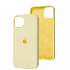 Чехол для iPhone 14 Plus Silicone Full mellow yellow 