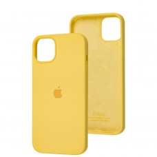 Чехол для iPhone 14 Plus Silicone Full желтый / yellow 