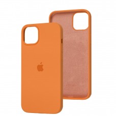 Чохол для iPhone 14 Plus Silicone Full помаранчевий / kumquat