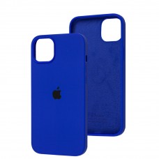 Чехол для iPhone 14 Plus Silicone Full синий / ultra blue