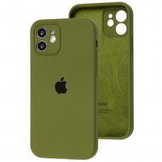 Чохол для iPhone 12 Square Full camera army green