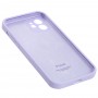 Чехол для iPhone 12 Silicone Slim Full camera dasheen