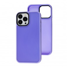 Чехол для iPhone 13 Pro WAVE Matte Colorful light purple