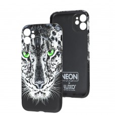 Чохол для iPhone 11 WAVE neon x luxo Wild leopard