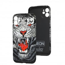 Чехол для iPhone 11 WAVE neon x luxo Wild tiger