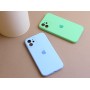 Чохол для iPhone 7/8/SE 20 Square Full camera салатовий/neon green