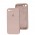 Чохол для iPhone 7/8/SE 20 Square Full camera рожевий / pink sand