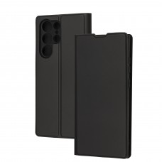 Чохол книжка Fibra для Samsung Galaxy S22 Ultra (S908) чорний