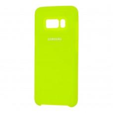 Чехол для Samsung Galaxy S8 (G950) Silky Soft Touch ярко-зеленый 